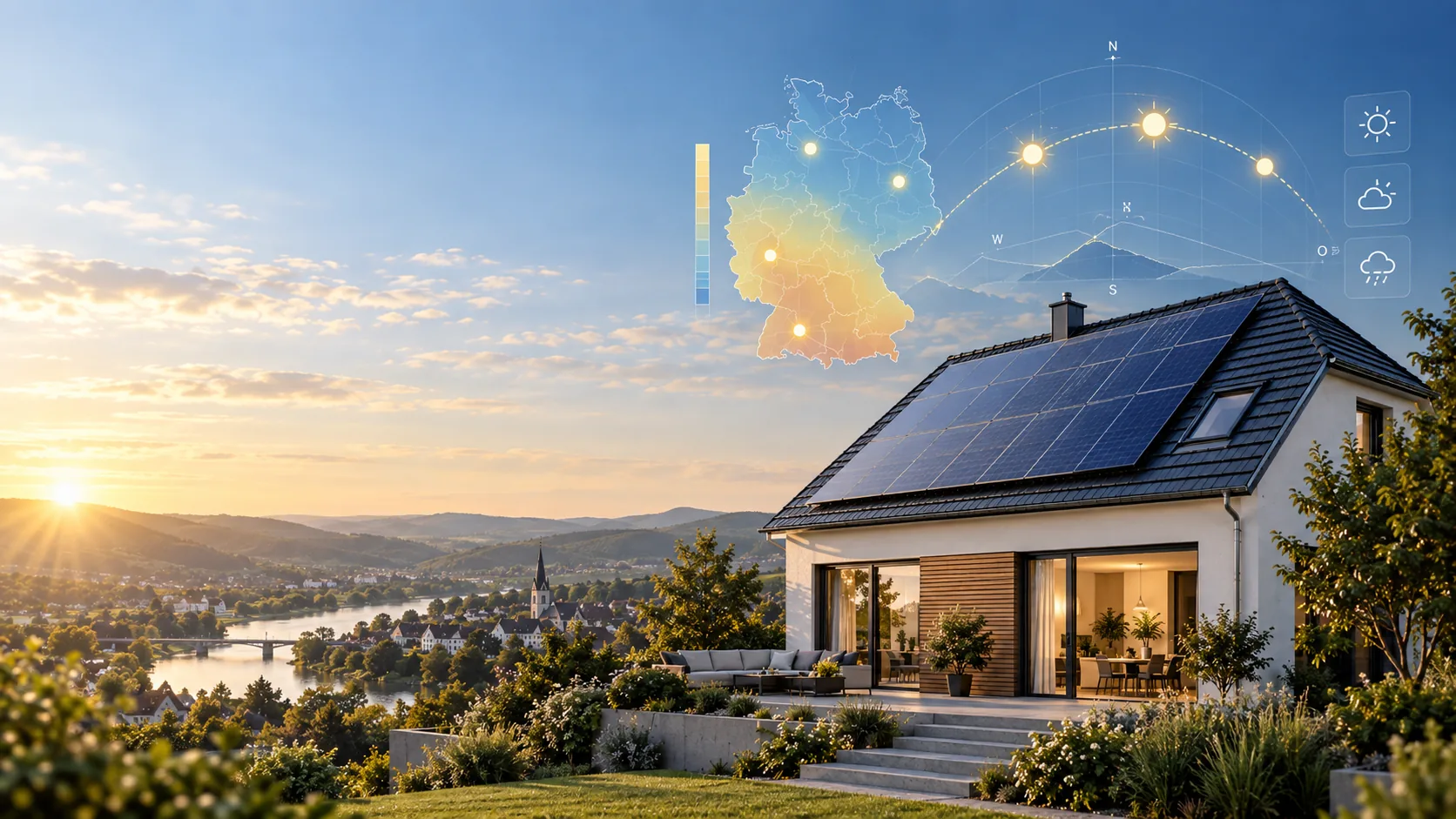Solarertrag mit PVGIS und NEXA AI standortbezogen vorplanen